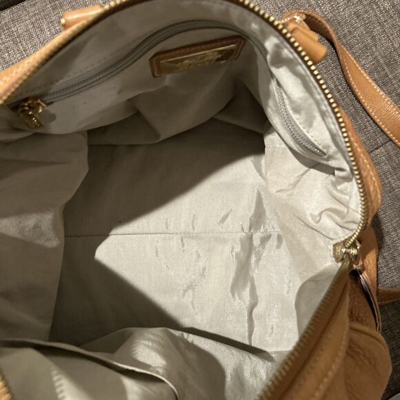 Roots Leather Leader Overnight Bag Duffle Carry On Banff Natural Color Small - Picture 13 of 16